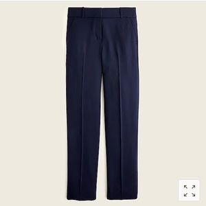 J.Crew Cameron slim crop bi-stretch wool pants